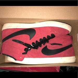 Black and Red Nikes